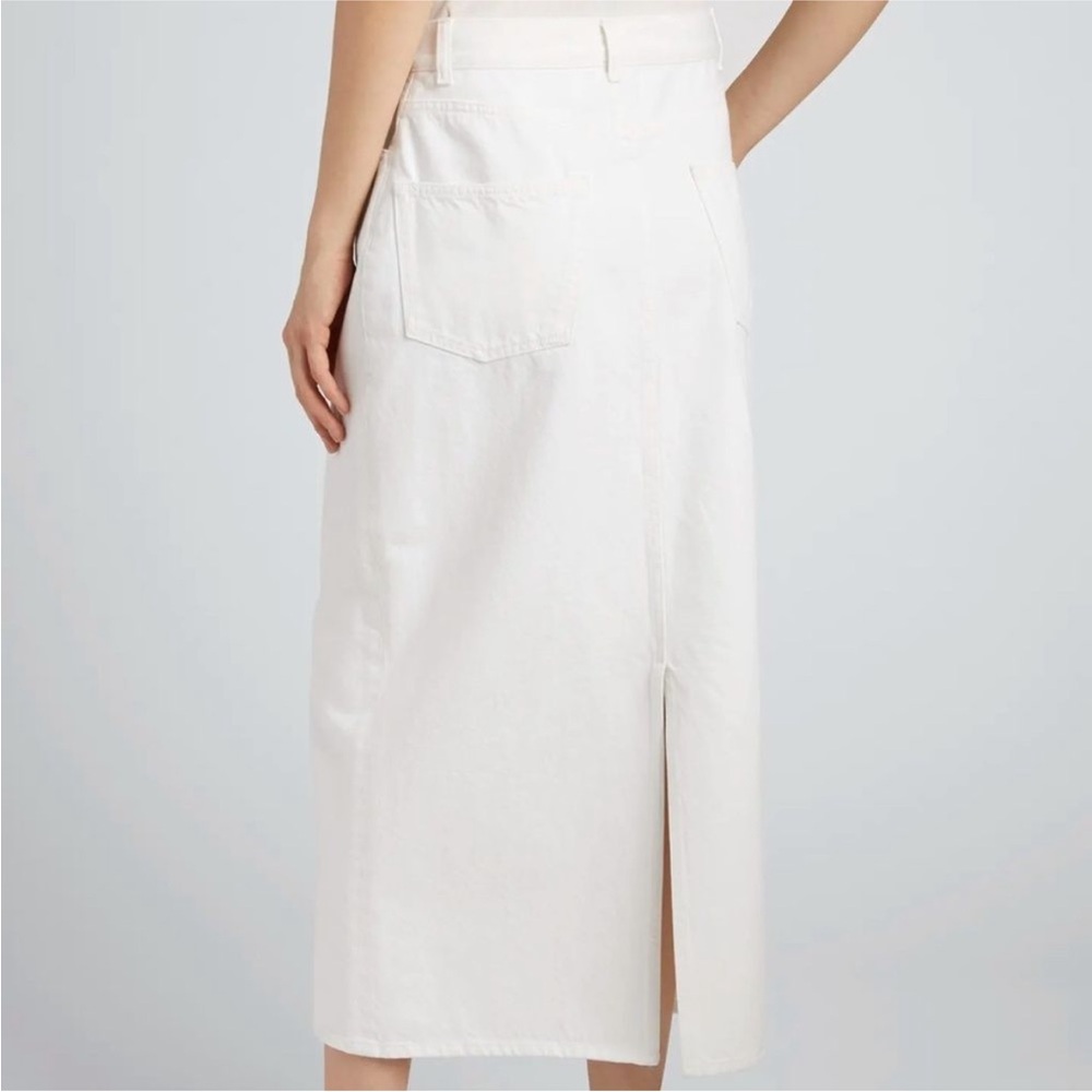 The Row Tima Long Pencil Denim Skirt - Size 6 - Picture 4 of 11